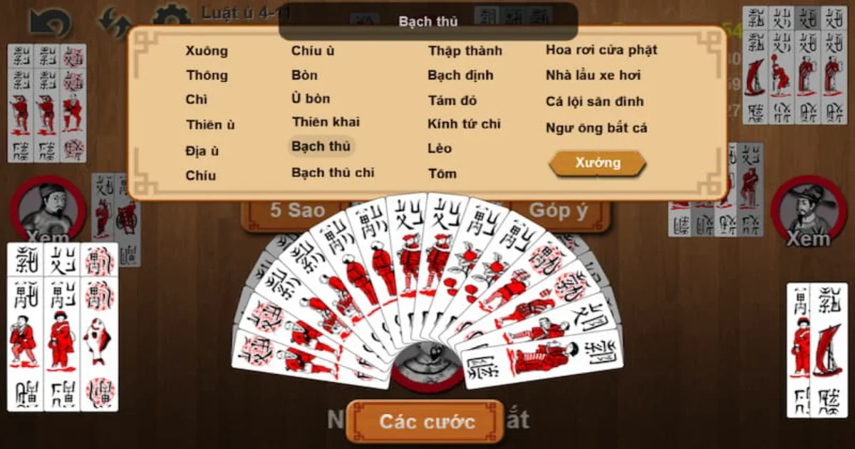 Chiến thuật chơi bài chắn