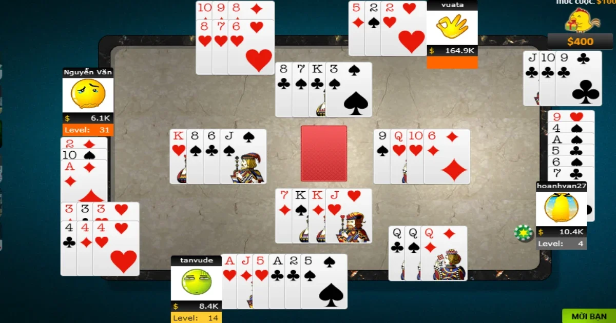 Cách chơi bài phỏm & Cách tính điểm chuẩn trong bài phỏm 5 Cách tính điểm khi chơi bài phỏm