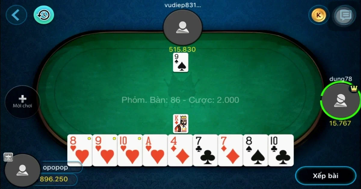 Cách đánh phỏm bịp thành công