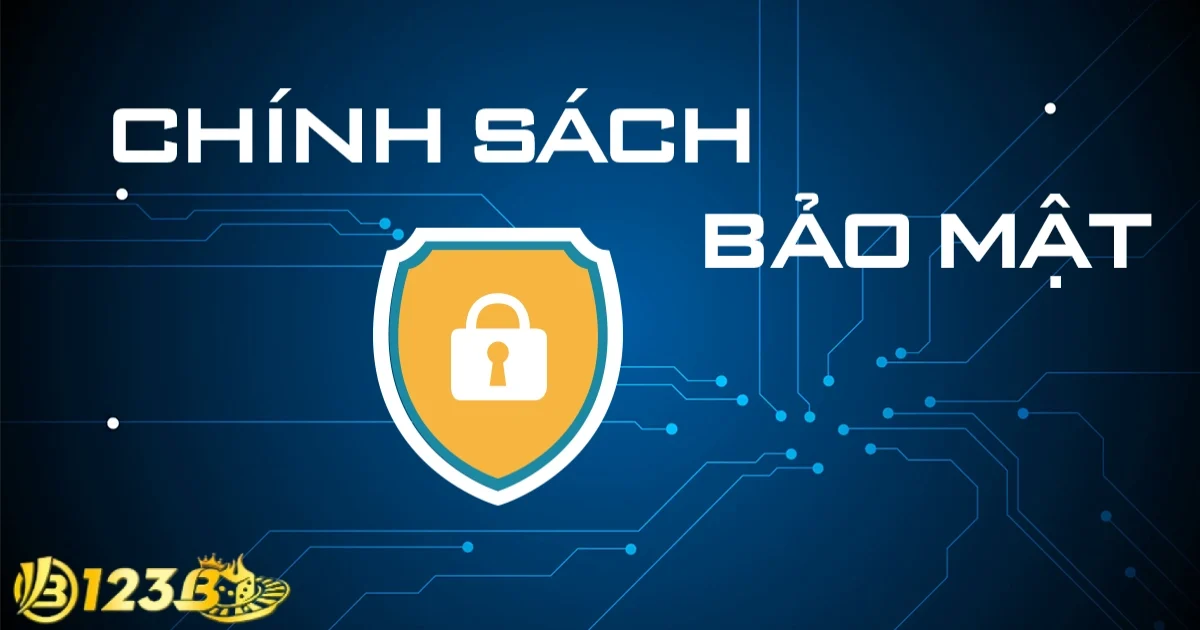 Những chính sách bảo mật được 123B thiết lập