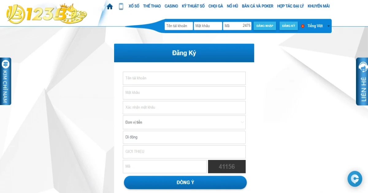 Các bước đăng ký 123B đơn giản và tiện lợi cho ai chưa biết 2 Các bước đăng ký 123B