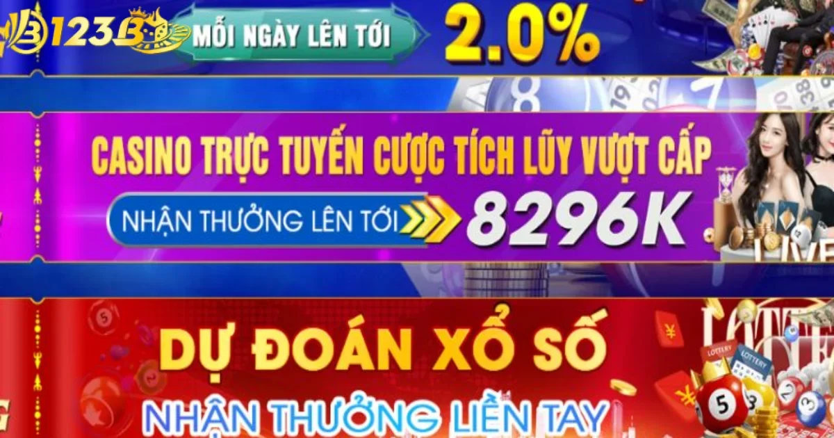 Khuyến mãi 123B và những ưu đãi dành cho thành viên tham gia 3 Cách nhận khuyến mãi 123B