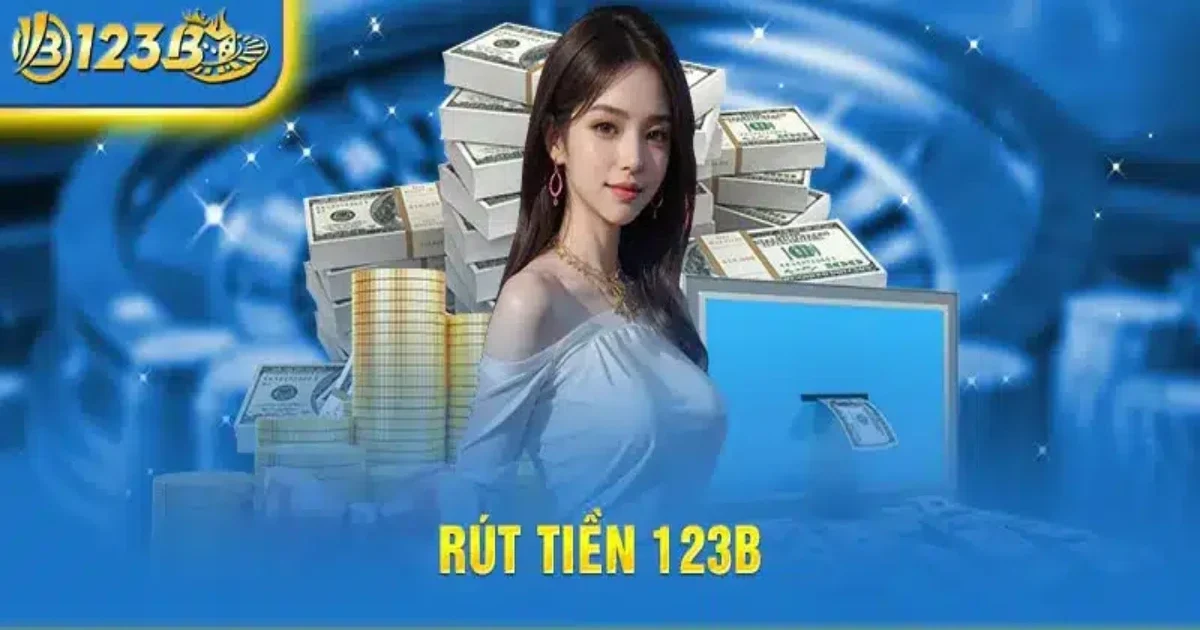 Hướng dẫn rút tiền 123B về ngân hàng