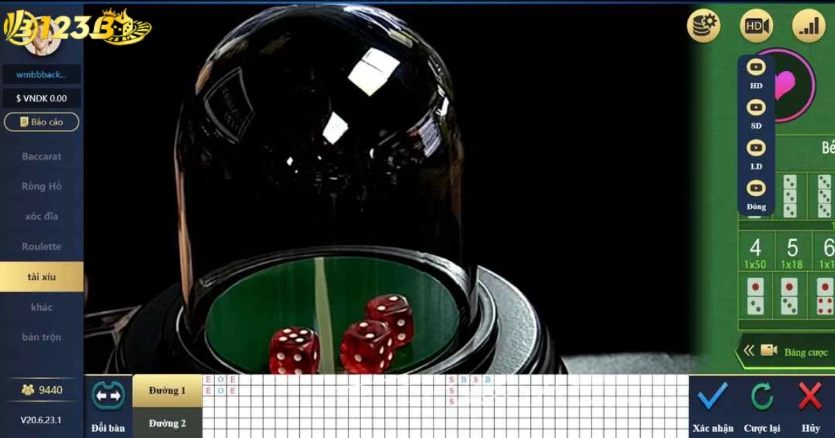 Chi tiết cách chơi Tài Xỉu tại sân chơi cá cược uy tín 123BChi tiết cách chơi Tài Xỉu tại sân chơi cá cược uy tín 123B