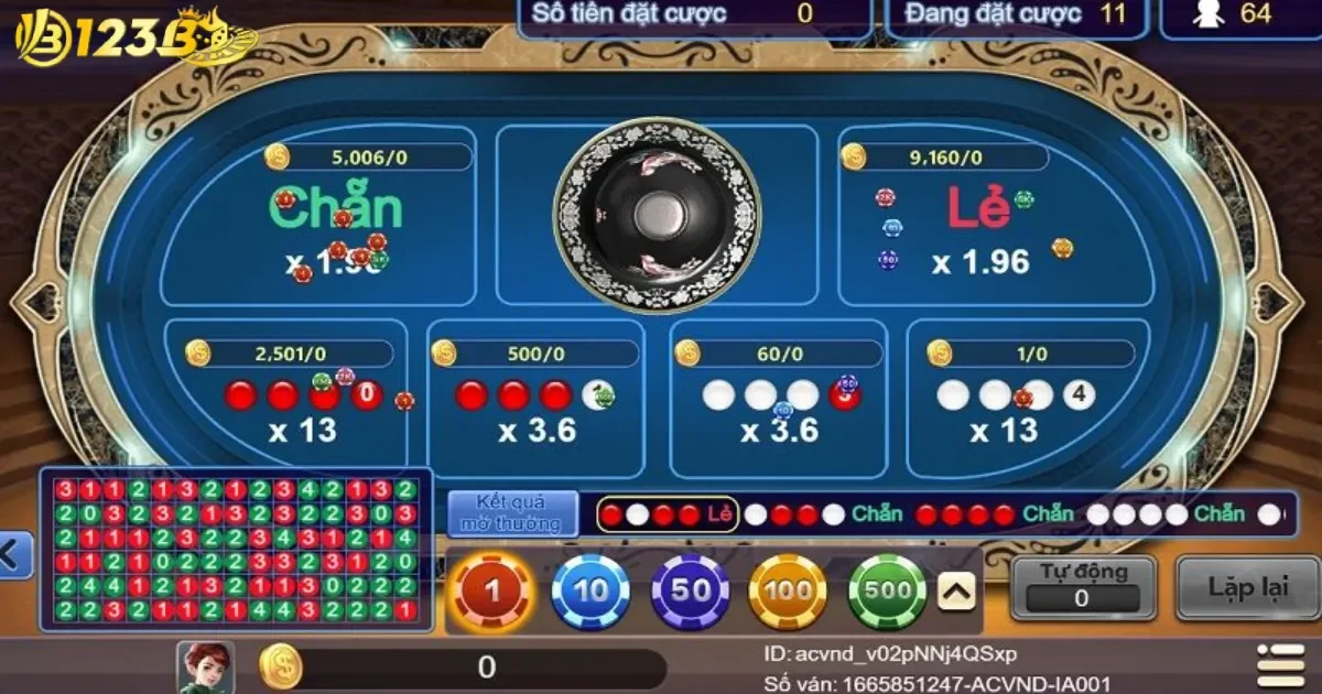 Luật chơi cơ bản của Xóc Đĩa tại 123B