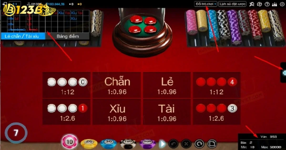 Ưu điểm khi chơi Xóc đĩa tại sân chơi cá cược 123B