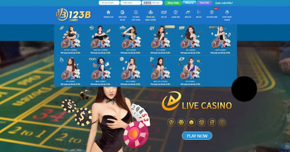 CASINO 1 Tại Sao Nên Chọn Casino Trực Tuyến Tại 123B?