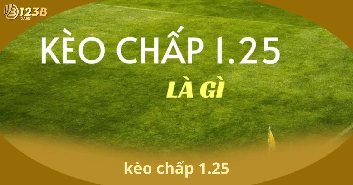 Kèo Chấp 1.25 Là Gì? Ý Nghĩa Và Cách Đặt Cược